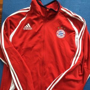 FC Bayern Munich Track Jacket by Adidas